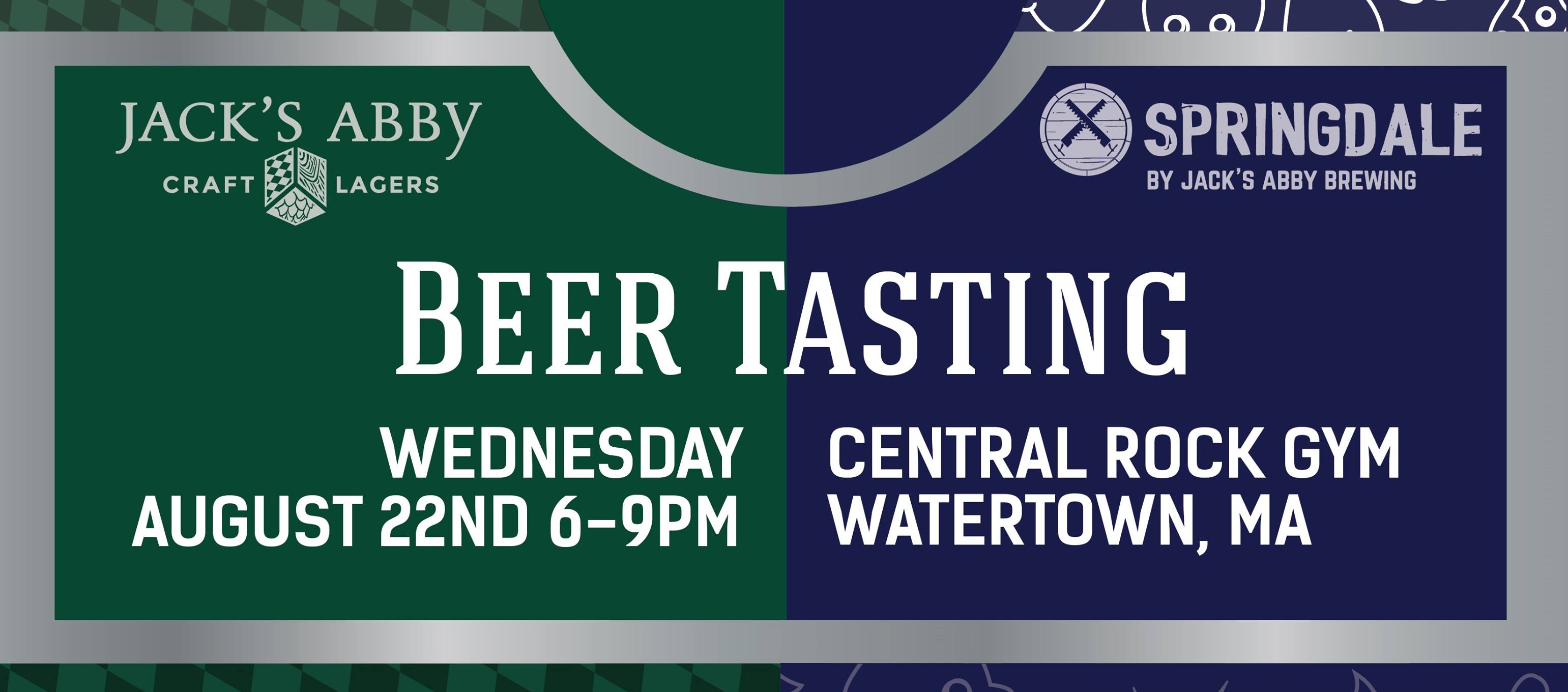 beer tasting at central